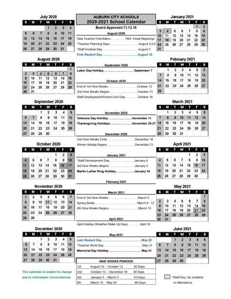 Auburn Academic Calendar 2022